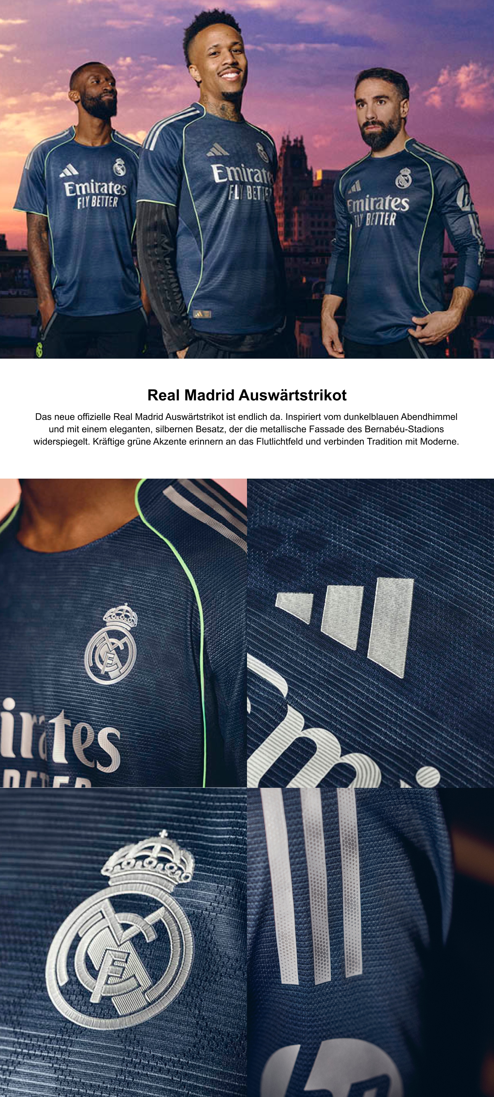 Real Madrid Away Kit